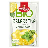 GALARETKA Z AGAREM O SMAKU CYTRYNOWYM BEZGLUTENOWA BIO 40 g - AMYLON
