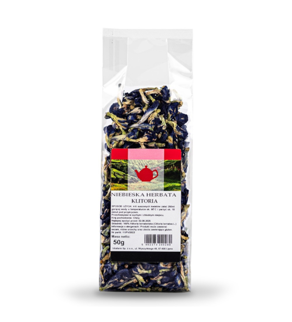 Klitoria ternateńska (herbata niebieska) 50g