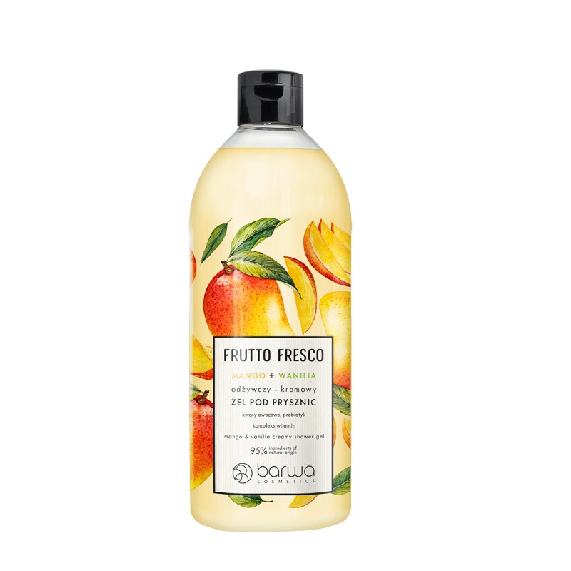 NIEAKTUALNE Żel pod prysznic odżywczy - mango & wanilia 500ml