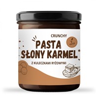 Krem słony karmel z kuleczkami ryżowymi 300g