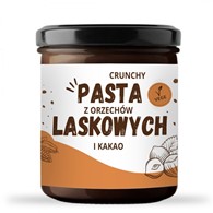 Krem orzech laskowy i kakao crunchy 300g