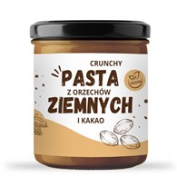 Krem orzech ziemny i kakao crunchy VEGAN 300g