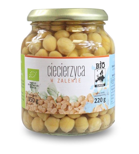 CIECIERZYCA W ZALEWIE BIO 350 g (220 g)