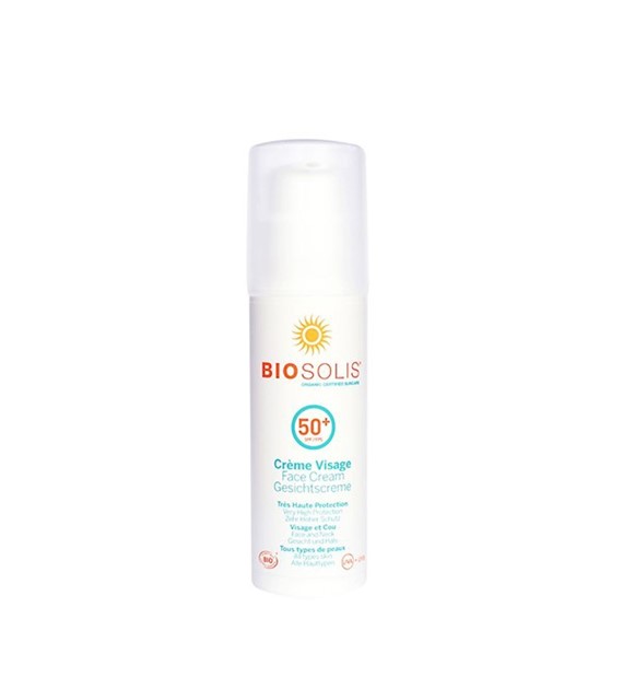 KREM PRZECIWSŁONECZNY DO TWARZY SPF 50+ ECO 50 ml