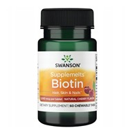 Biotyna 60 tabl  do ssania Swanson