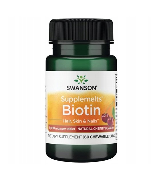 Biotyna 60 tabl  do ssania Swanson