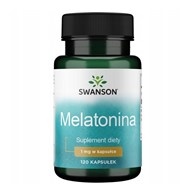 Melatonina 1mg 120 kaps Swanson