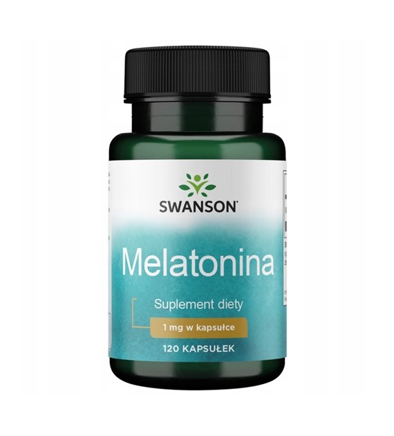 Melatonina 1mg 120 kaps Swanson