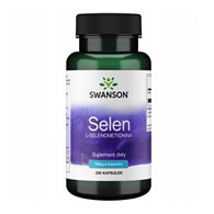 Selen Select 100mcg 200 kaps Swanson