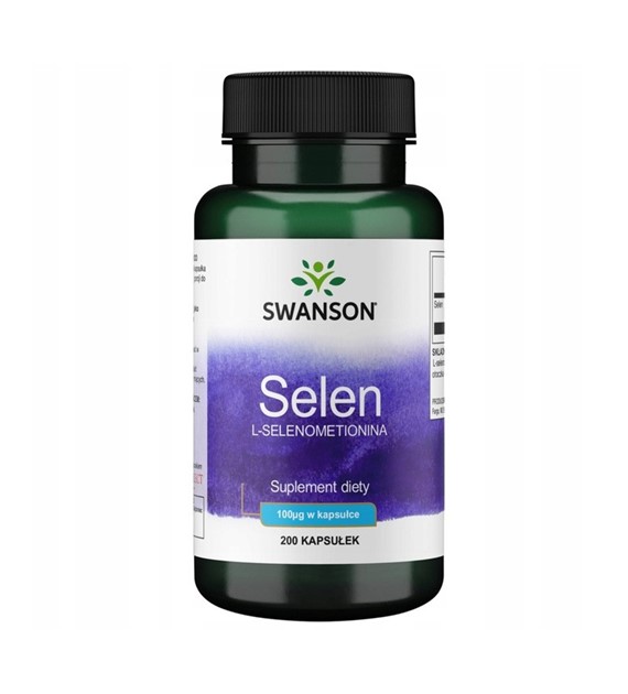 Selen Select 100mcg 200 kaps Swanson