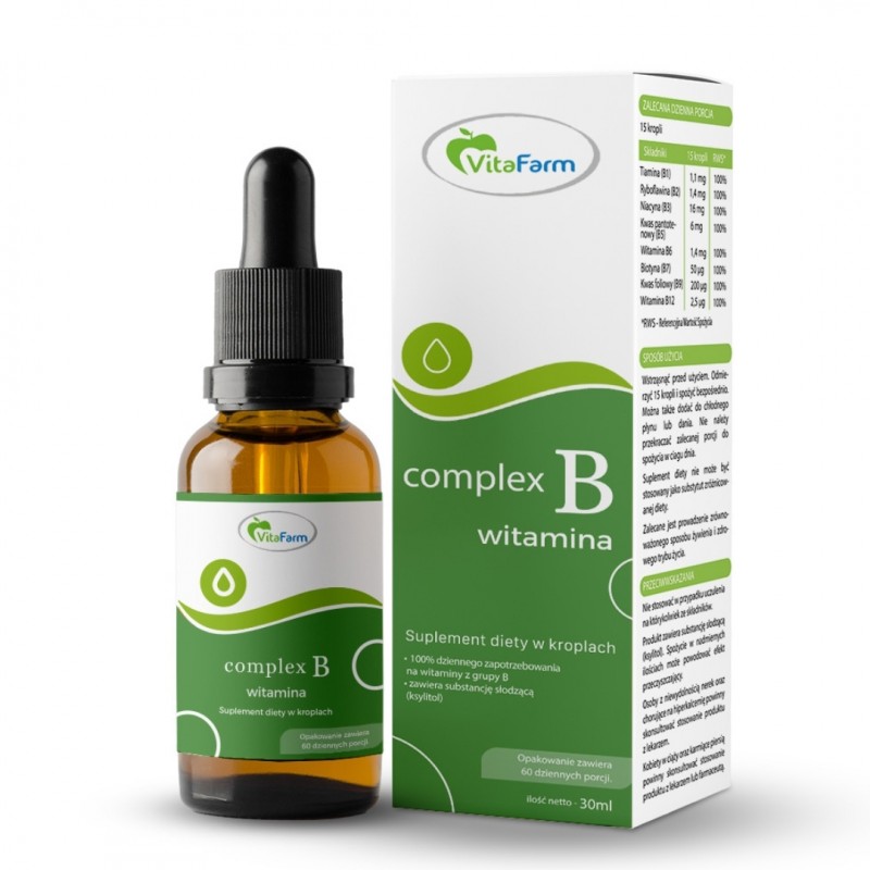 Witamina B Complex krople 30 ml