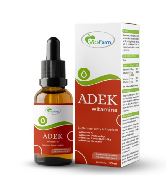 Witamina ADEK krople 30 ml