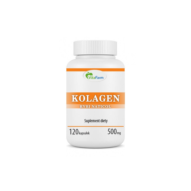 Kolagen rybi kapsułki pullulan 500mg 120szt.