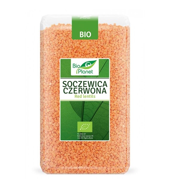 SOCZEWICA CZERWONA BIO 1 kg