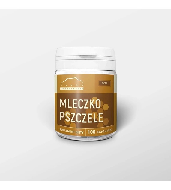 Mleczko pszczele liofilizowane kapsułki 200 mg 100szt