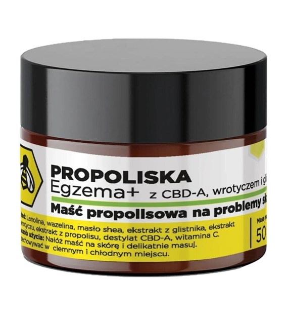 Maść Propoliska Egzema CBDA /wrotycz /glistnik Api Effect 50ml