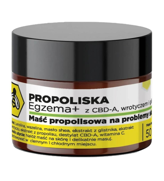 Maść Propoliska Egzema CBDA /wrotycz /glistnik Api Effect 50ml