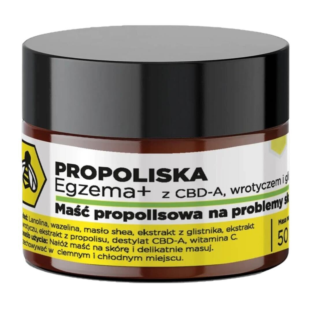 Maść Propoliska Egzema CBDA /wrotycz /glistnik Api Effect 50ml