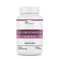 Glukozamina (siarczan) 2 KCl kapsułki pullulan 750mg 120 szt.