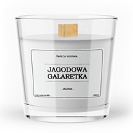 Świeca zapachowa sojowa JAGODOWA GALARETKA 200ml