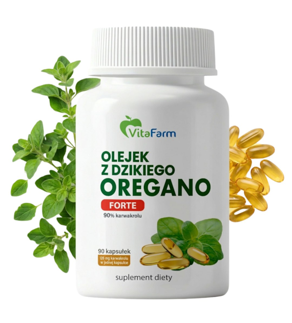 Olejek Oregano Forte kapsułki miękkie 90 szt.