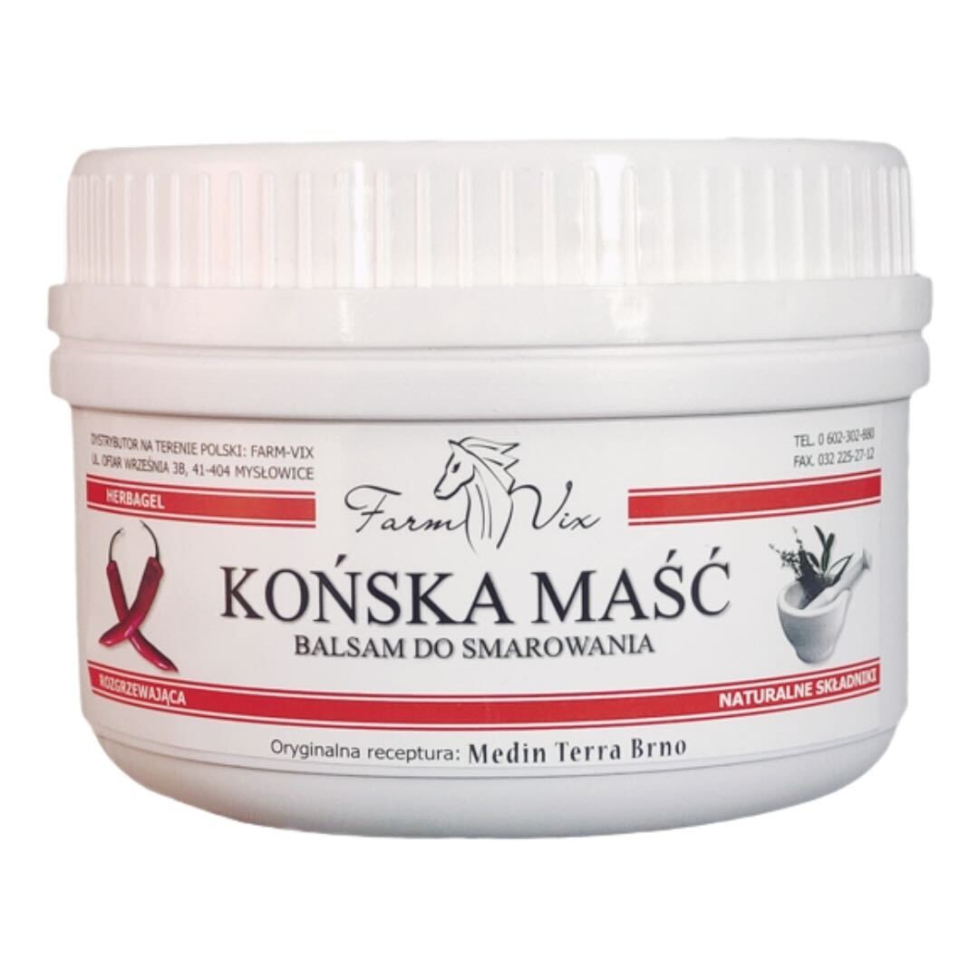 KOŃSKA MAŚĆ ROZGRZEWAJĄCA 350g Farm-Vix
