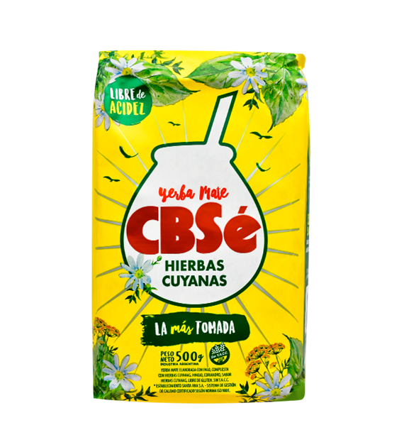 CBSe Hierbas Cuyanas 500 g Yerba mate