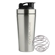 Shaker metalowy 700ml GYMLINE