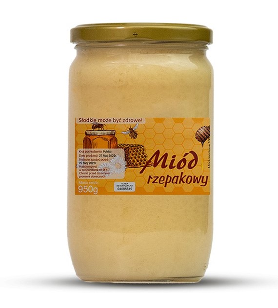 Miód rzepakowy 950g BARĆ