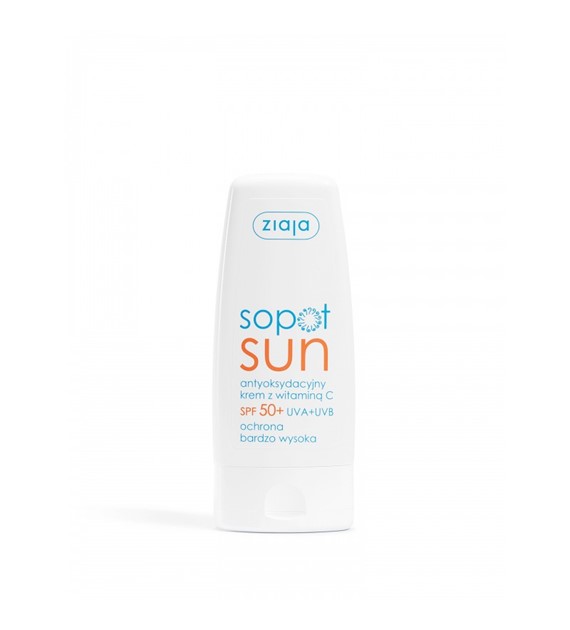 SOPOT SUN KREM ANTYOKSYD.Z WIT.C SPF 50+ 50ml