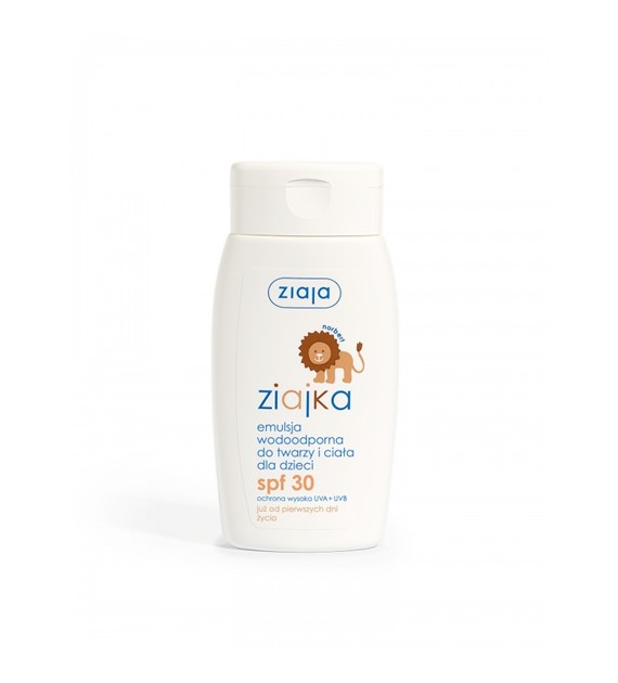 ZIAJKA EMULSJA DO OPALANIA DLA DZIECI SPF 30 125ml