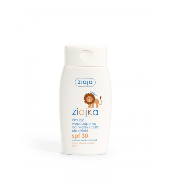 ZIAJKA EMULSJA DO OPALANIA DLA DZIECI SPF 30 125ml