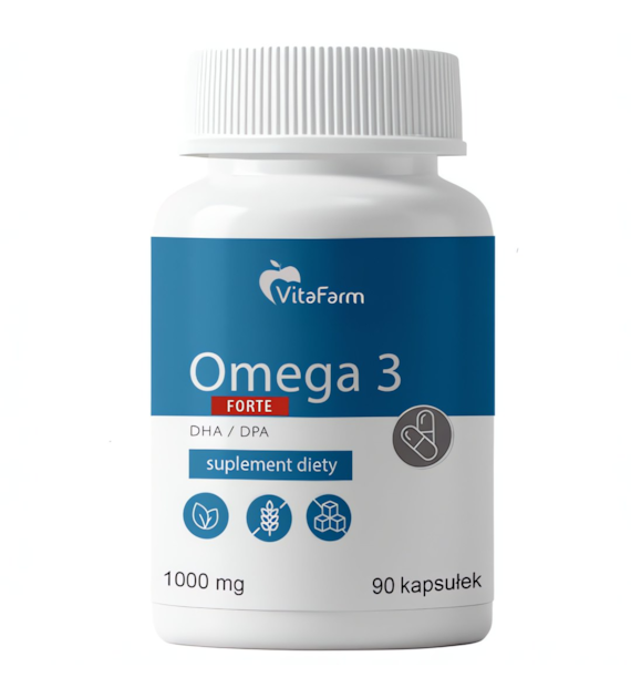 Omega 3 kapsułki 1000 mg (32/22) FORTE 90 szt.