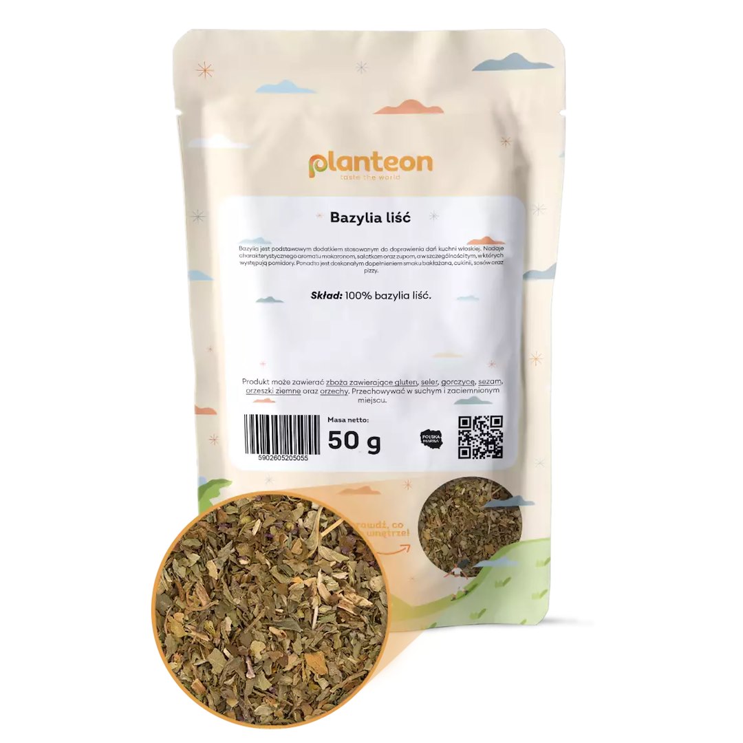 Bazylia liść 50g PLANTEON