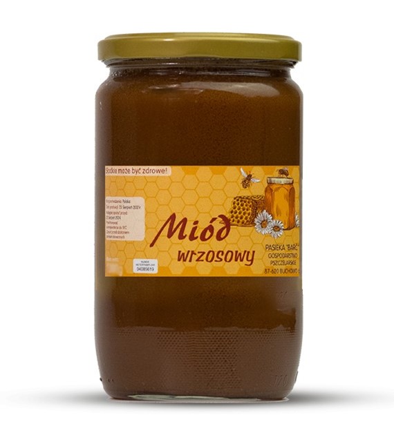 Miód wrzosowy 950g BARĆ