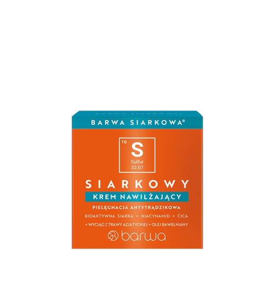 Krem do twarzy siarkowy nawilżający 50ml