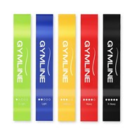 Taśmy oporowe do ćwiczeń zestaw 5x60cm 5szt