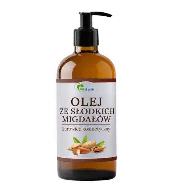 Olej ze słodkich migdałów (migdałowy) 500ml