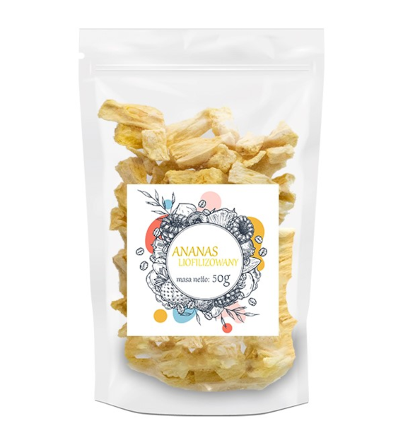 Ananas liofilizowany 50g