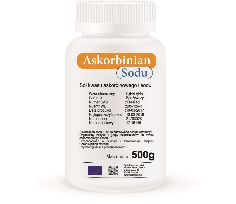 Askorbinian sodu 500g