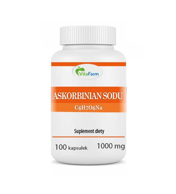 Askorbinian sodu kapsułki 1000mg pullulan 100szt.