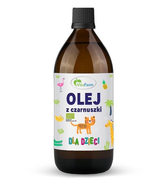 Olej z czarnuszki dla dzieci BIO 100ml (PL-EKO-04)