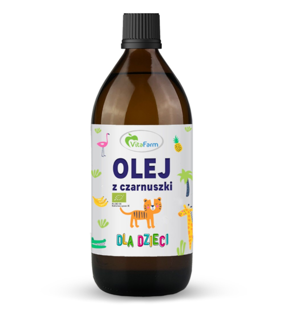 BIO Olej z czarnuszki dla dzieci 100ml (PL-EKO-04)
