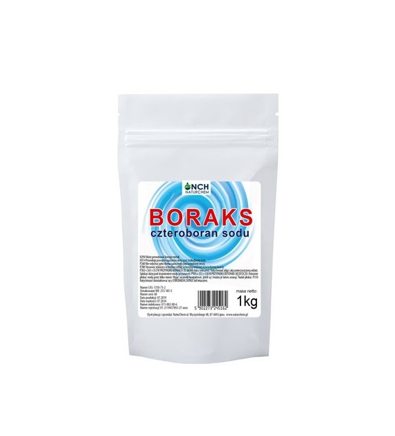 Boraks 1kg (Czteroboran sodu dziesięciowodny)