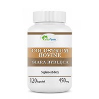 Colostrum bovine (siara bydlęca) kapsułki pullulan 450 mg 120 szt.