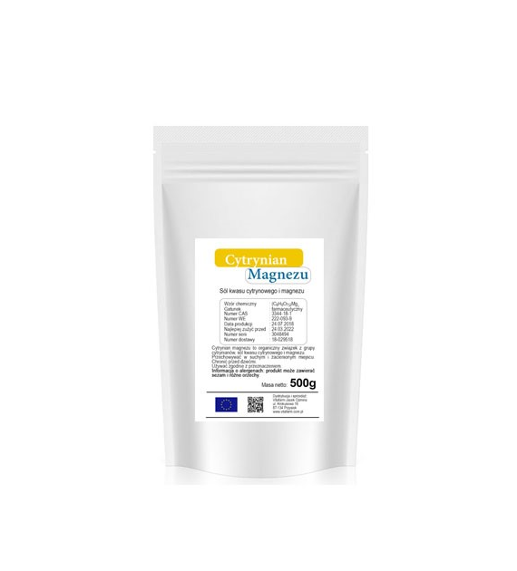 Cytrynian magnezu 500g