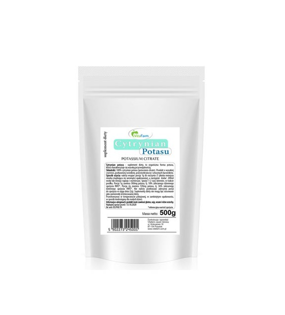 Cytrynian potasu 500g