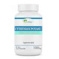 Cytrynian potasu kapsułki 1000mg pullulan 120szt.