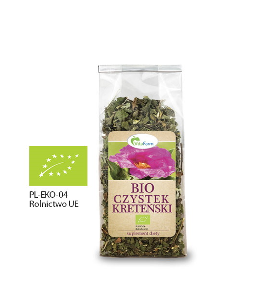 Czystek grecki kreteński BIO (cistus creticus) 40g (PL-EKO-04)