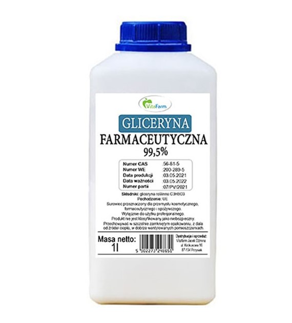 Gliceryna farmaceutyczna 99,5% 1L